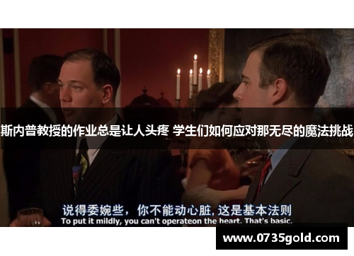 斯内普教授的作业总是让人头疼 学生们如何应对那无尽的魔法挑战